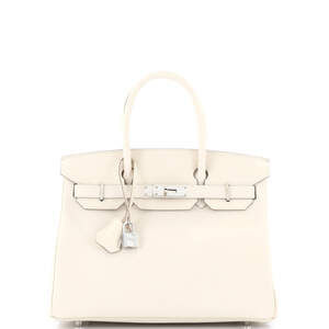 Hermes Birkin Handbag Light Epsom With #184450H22B